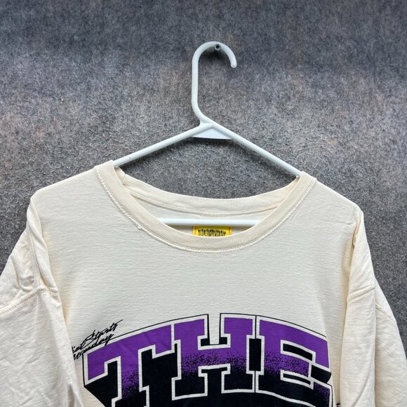 Y2K Diet Starts Monday Shirt Men 2XL Cream Purple 1996 DSM INTNL Graphic Street - Picture 9 of 11